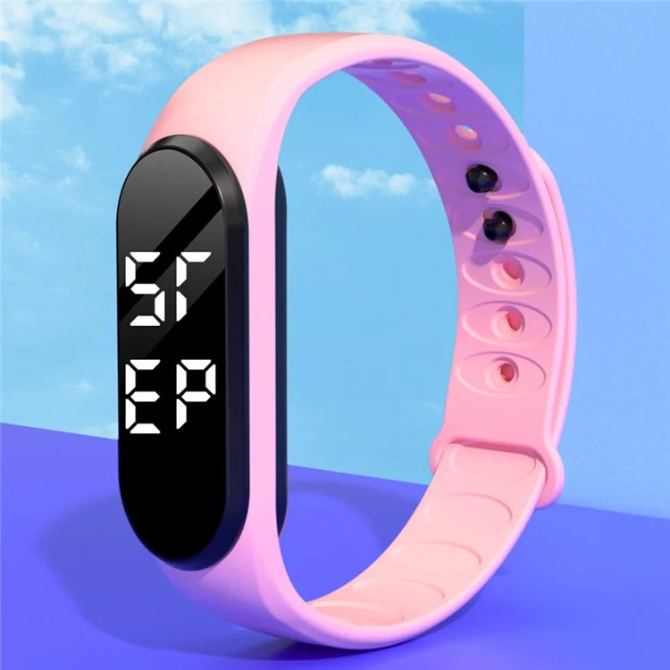 CD2-UD Sports Wristband Countdown Stopwatch Sleep Monitoring Alarm Pedometer Bracelet