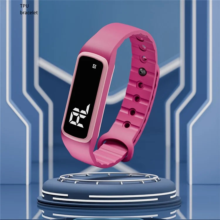 CD5-UD Pedometer Sports Wristband Sleep Monitoring Countdown Stopwatch Alarm Bracelet