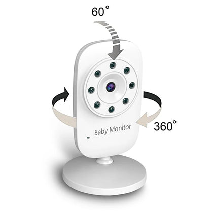 SM24 2.4Ghz Wireless Video Baby Monitor 2.4-inch Two-Way Voice Camera for Indoor Surveillance