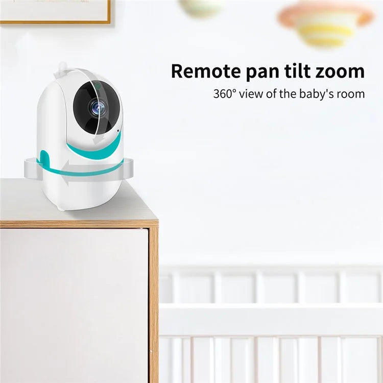 D031 3.2-inch LCD Baby Monitor 2 Way Voice Built-in Lullabies Home Baby Security Camera
