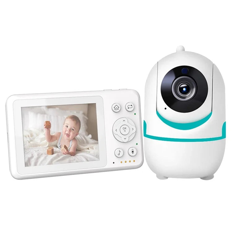 D031 3.2-inch LCD Baby Monitor 2 Way Voice Built-in Lullabies Home Baby Security Camera