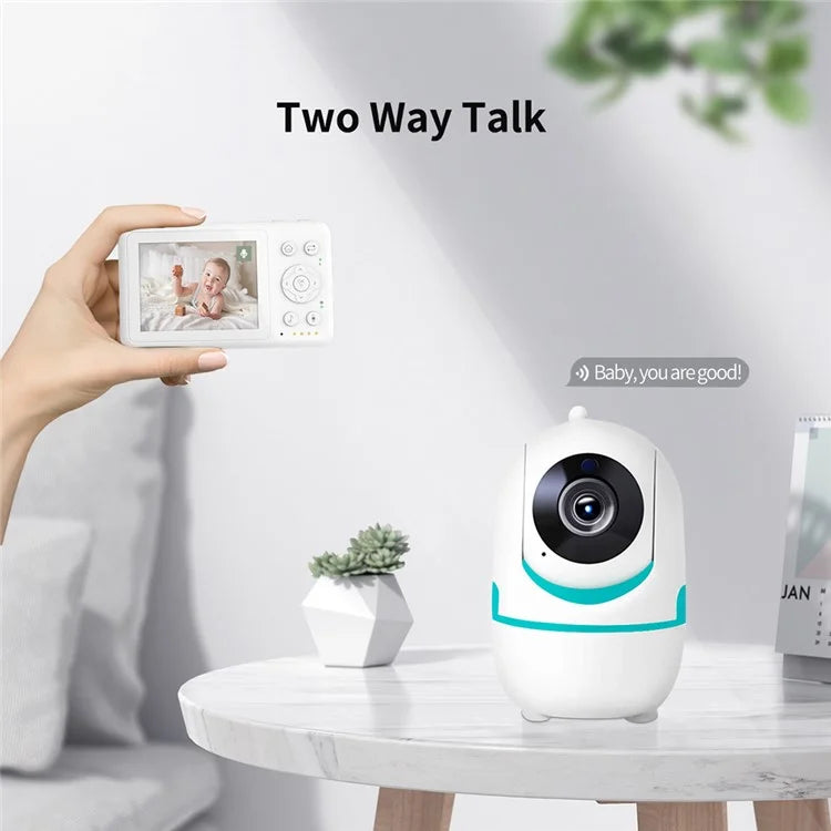 D031 3.2-inch LCD Baby Monitor 2 Way Voice Built-in Lullabies Home Baby Security Camera