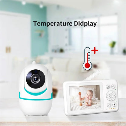 D031 3.2-inch LCD Baby Monitor 2 Way Voice Built-in Lullabies Home Baby Security Camera