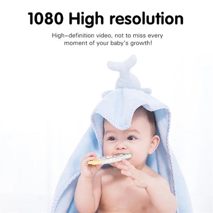 C8 5.0-inch Tuya APP Remote WiFi Camera Cry Detection Wireless Baby Monitor