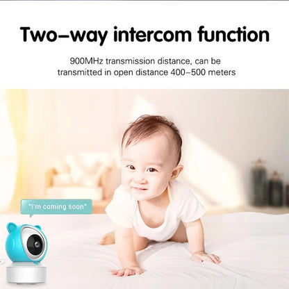 C8 5.0-inch Tuya APP Remote WiFi Camera Cry Detection Wireless Baby Monitor