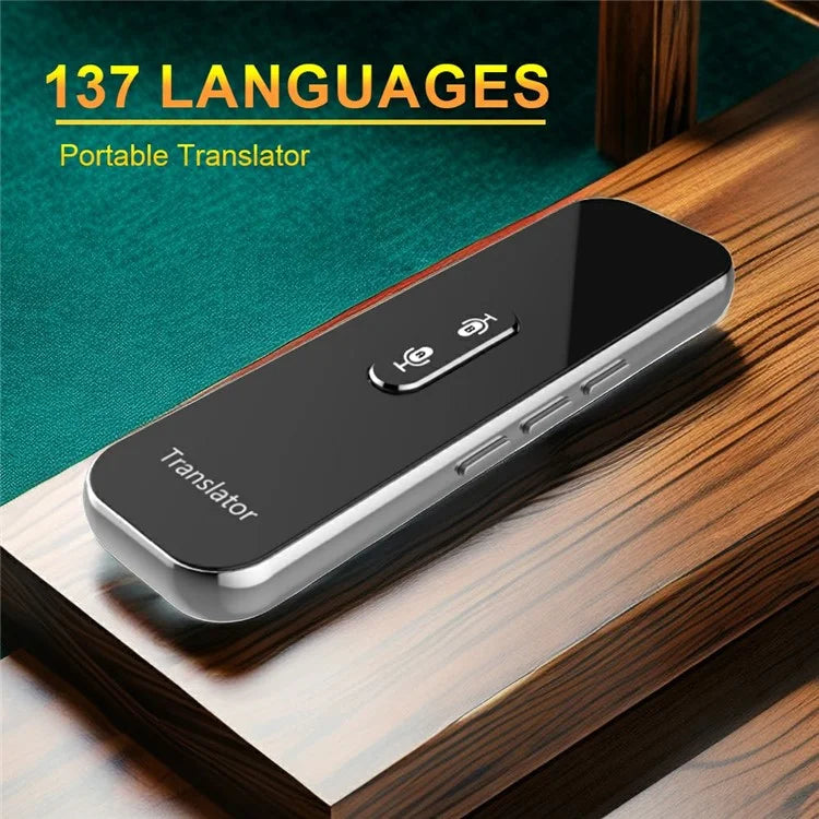 G6X Built-in 600mAh Battery Bluetooth 137 Languages Speech Translator for iOS, Android