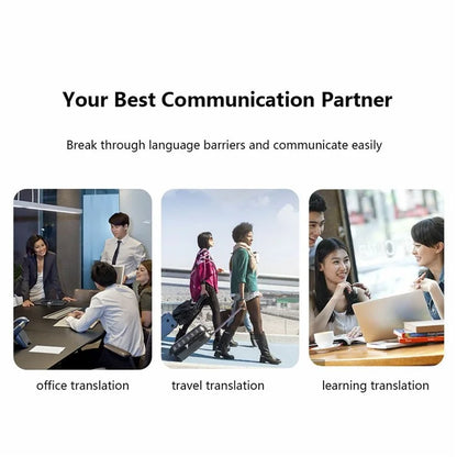 G6X Built-in 600mAh Battery Bluetooth 137 Languages Speech Translator for iOS, Android