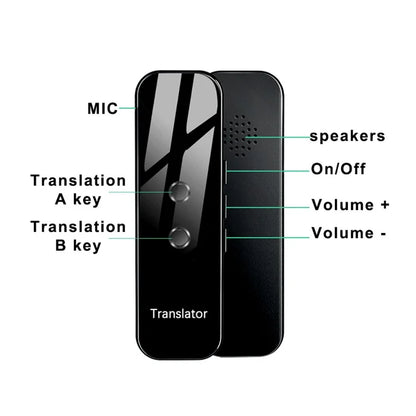 G6 137 Languages Voice Translator Rechargeable Bluetooth Smart Translation Stick