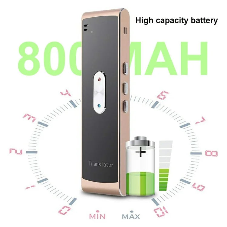 T8S Bluetooth 137 Languages Speech Translator Rechargeable Smart Translation Stick