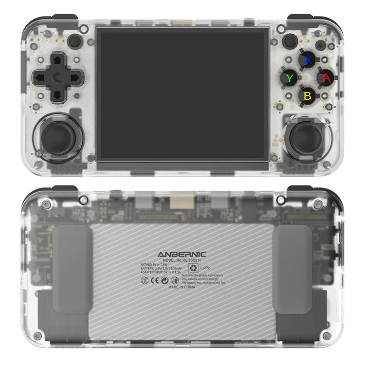 ANBERNIC RG35XX H 64GB+128GB Handheld Game Console 3.5-inch IPS Screen Support 10K Games (English Version)