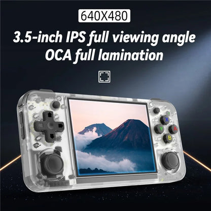 ANBERNIC RG35XX H 64GB+128GB Handheld Game Console 3.5-inch IPS Screen Support 10K Games (English Version)