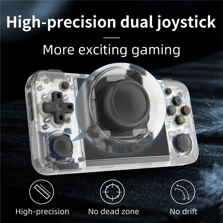 ANBERNIC RG35XX H 64GB+128GB Handheld Game Console 3.5-inch IPS Screen Support 10K Games (English Version)
