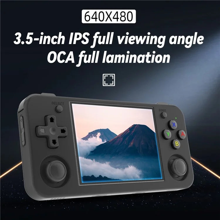 ANBERNIC RG35XX H 64GB+128GB Handheld Game Console 3.5-inch IPS Screen Support 10K Games (English Version)