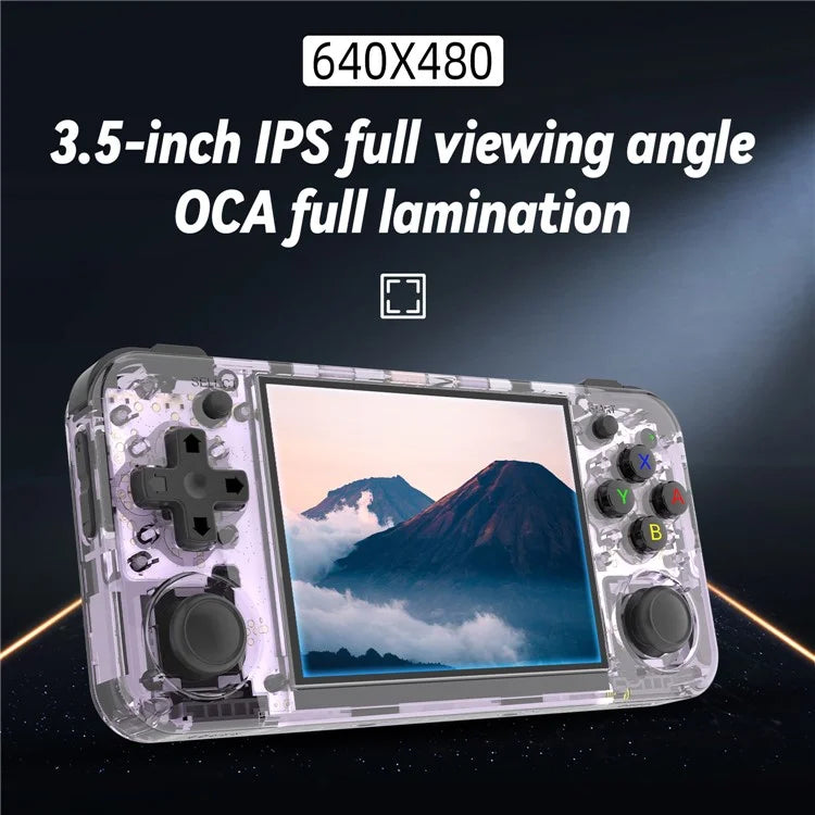 ANBERNIC RG35XX H 64GB+128GB Handheld Game Console 3.5-inch IPS Screen Support 10K Games (English Version)