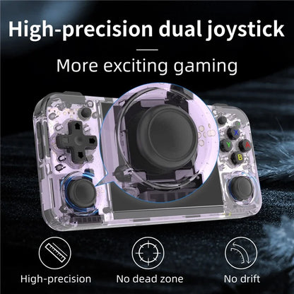 ANBERNIC RG35XX H 64GB+128GB Handheld Game Console 3.5-inch IPS Screen Support 10K Games (English Version)
