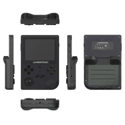 ANBERNIC RG351V 3.5-inch Display Handheld Game Console, Upgraded Version 16G+32G Built-In 3000 Games
