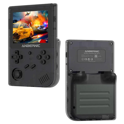 ANBERNIC RG351V Handheld Game Console 16G+64G 3.5-inch IPS Screen Video Game Console, 5000 Games