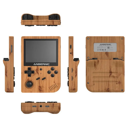 ANBERNIC RG351V Handheld Game Console 16G+64G 3.5-inch IPS Screen Video Game Console, 5000 Games