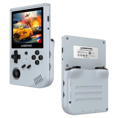 ANBERNIC RG351V 3.5-inch Display Handheld Game Console, 16G+256G Built-In 25000 Games, Ultimate Version