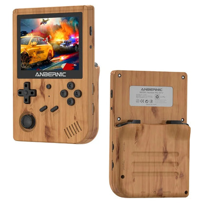 ANBERNIC RG351V 3.5-inch Display Handheld Game Console, 16G+256G Built-In 25000 Games, Ultimate Version