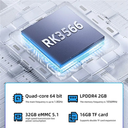 ANBERNIC RG353VS 16GB+256GB Pocket Game Console, Single System, Built-In 15000+ Games