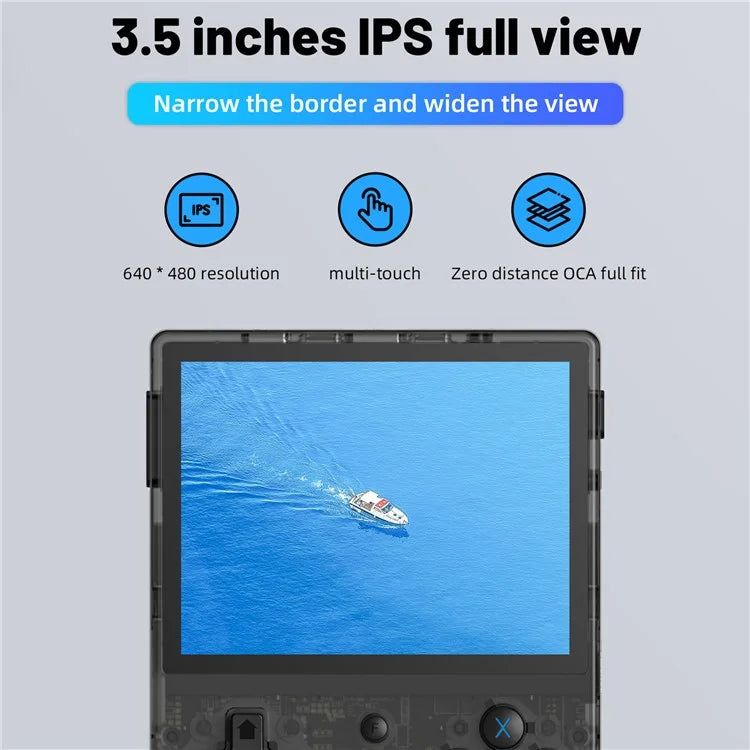 ANBERNIC RG353VS 16GB+256GB Pocket Game Console, Single System, Built-In 15000+ Games