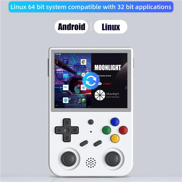 ANBERNIC RG353V 16GB+256GB Handheld Game Console  Support Linux+Android 11 Dual OS, 15000+ Games