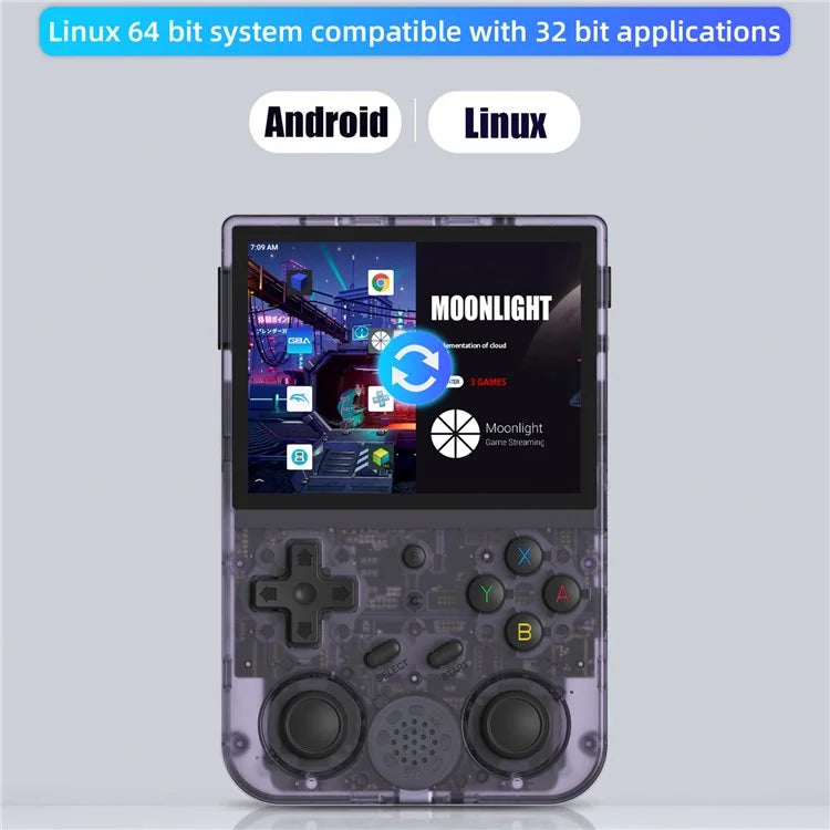 ANBERNIC RG353V 16GB+256GB Handheld Game Console  Support Linux+Android 11 Dual OS, 15000+ Games
