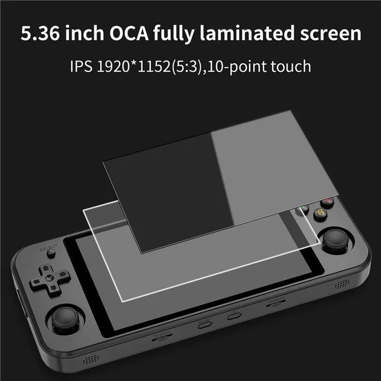 ANBERNIC RG552 Dual System Handheld Game Console, 16GB + 64GB with Games (English Version)