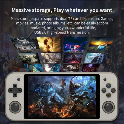 ANBERNIC RG552 Handheld Video Game Console 5.36-inch 16GB + 128GB Dual Systems Android / Linux (English Version)
