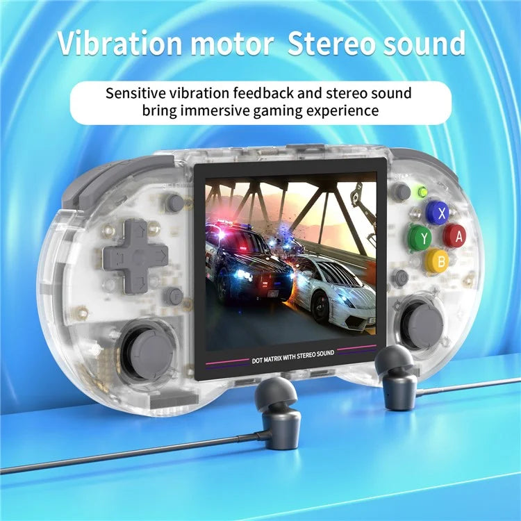 ANBERNIC RG353PS Handheld Game Console 16GB+128GB 3.5-inch IPS Screen Game Console (English Version)