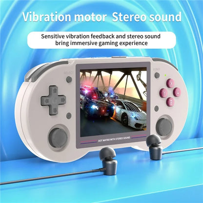 ANBERNIC RG353PS Handheld Game Console 16GB+128GB 3.5-inch IPS Screen Game Console (English Version)