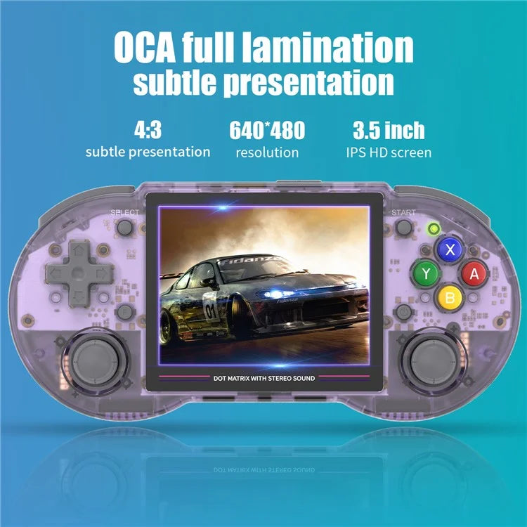 ANBERNIC RG353PS 3.5-Inch IPS Screen Portable Game Console 16GB+64GB (English Version)