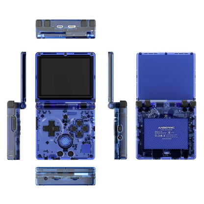 ANBERNIC RG35XXSP Retro Flip Handheld Game Console 64GB+128GB Video Game Player (English Version)
