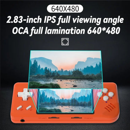 ANBERNIC RG28XX 64GB Game Console 2.83-inch IPS Screen (English Version) Handheld Game Console