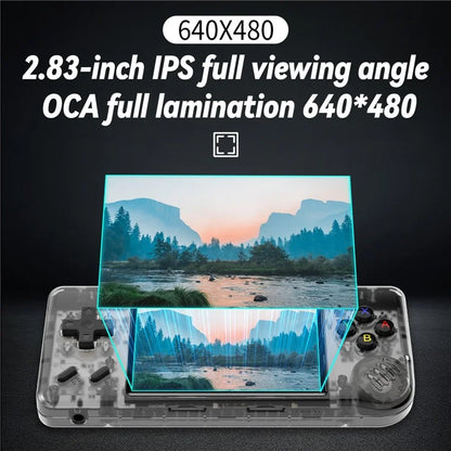 ANBERNIC RG28XX 64GB Game Console 2.83-inch IPS Screen (English Version) Handheld Game Console