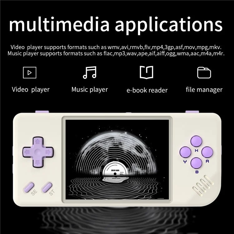 ANBERNIC RG28XX 64GB Game Console 2.83-inch IPS Screen (English Version) Handheld Game Console