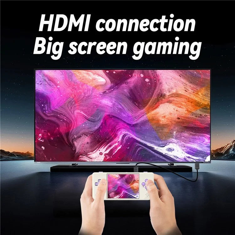 ANBERNIC RG28XX 64GB Game Console 2.83-inch IPS Screen (English Version) Handheld Game Console