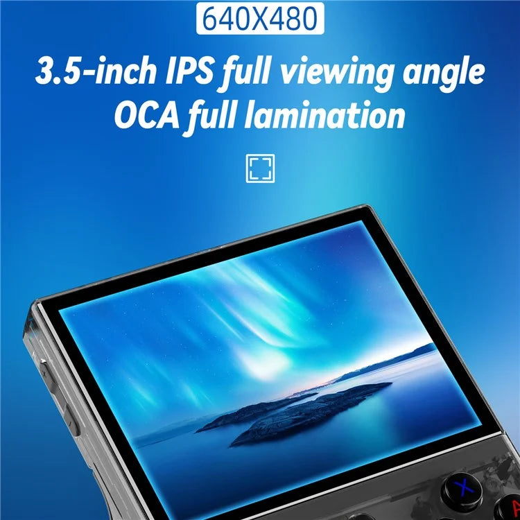 ANBERNIC RG35XX Plus Mini Handheld Game Console 64G+128G, 10000 Games (English Version)