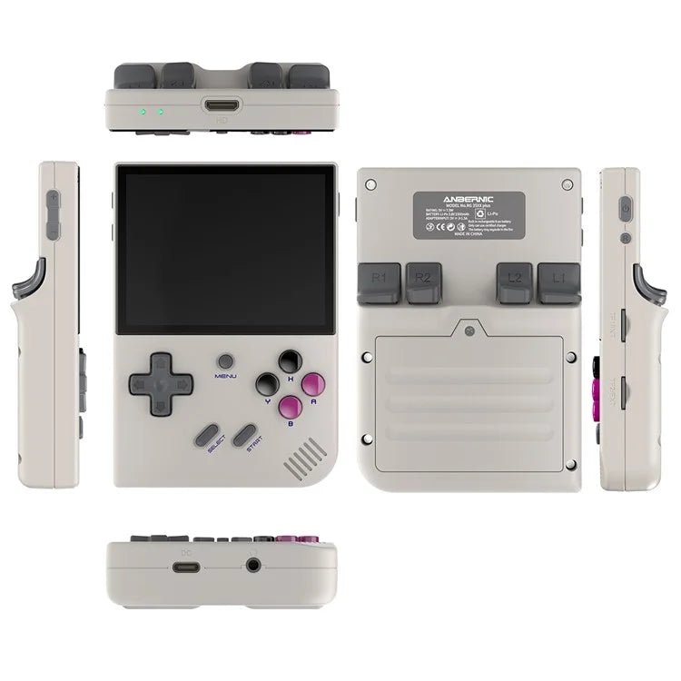 ANBERNIC RG35XX Plus Mini Handheld Game Console 64G+128G, 10000 Games (English Version)