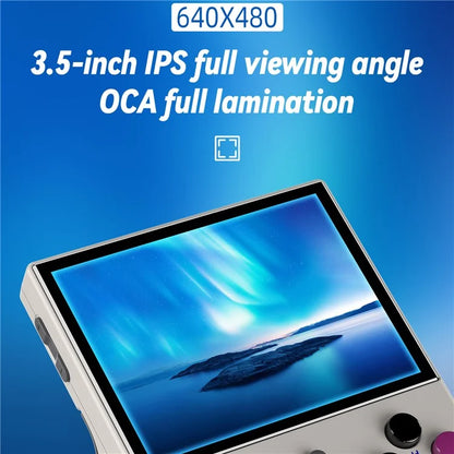 ANBERNIC RG35XX Plus Mini Handheld Game Console 64G+128G, 10000 Games (English Version)