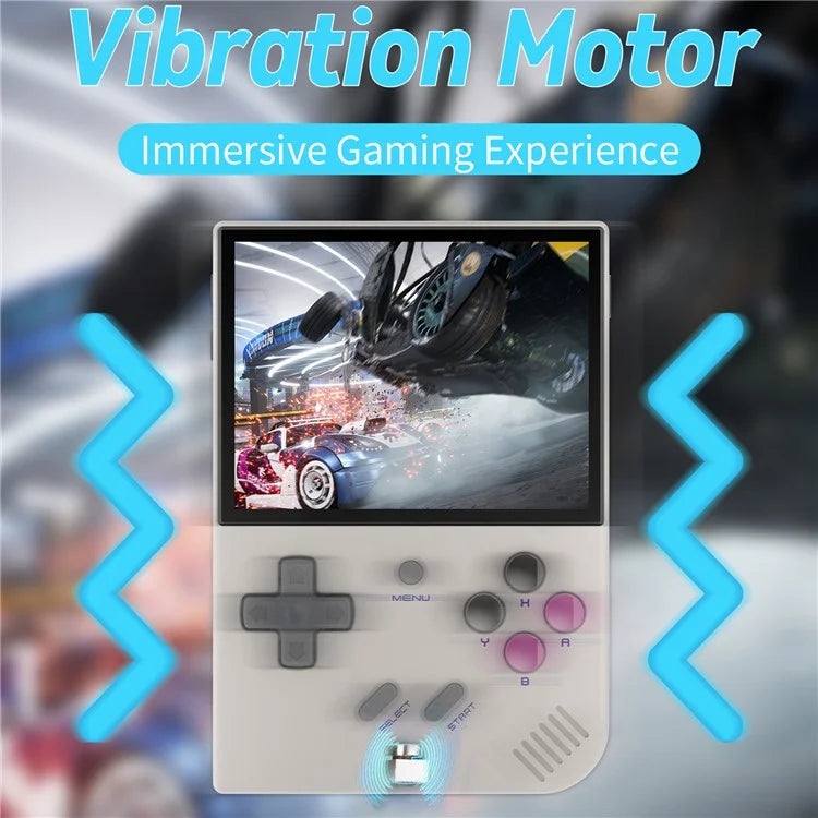 ANBERNIC RG35XX Plus Mini Handheld Game Console 64G+128G, 10000 Games (English Version)