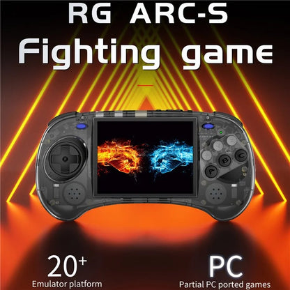 ANBERNIC RG ARC-S Handheld Game Console 128GB 6-Button Design Game Players (English Version)
