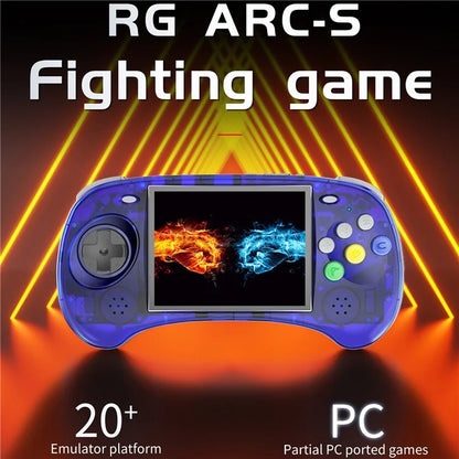 ANBERNIC RG ARC-S Handheld Game Console 128GB 6-Button Design Game Players (English Version)