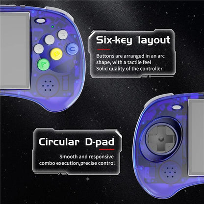 ANBERNIC RG ARC-S Handheld Game Console 128GB 6-Button Design Game Players (English Version)