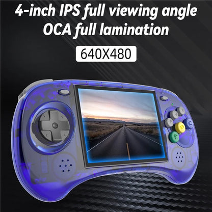 ANBERNIC RG ARC-S Handheld Game Console 128GB 6-Button Design Game Players (English Version)