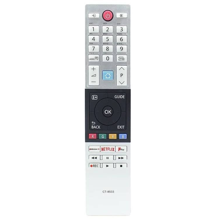 CT-8533 For TOSHIBA Replacement Television Remote Control Easy to Use