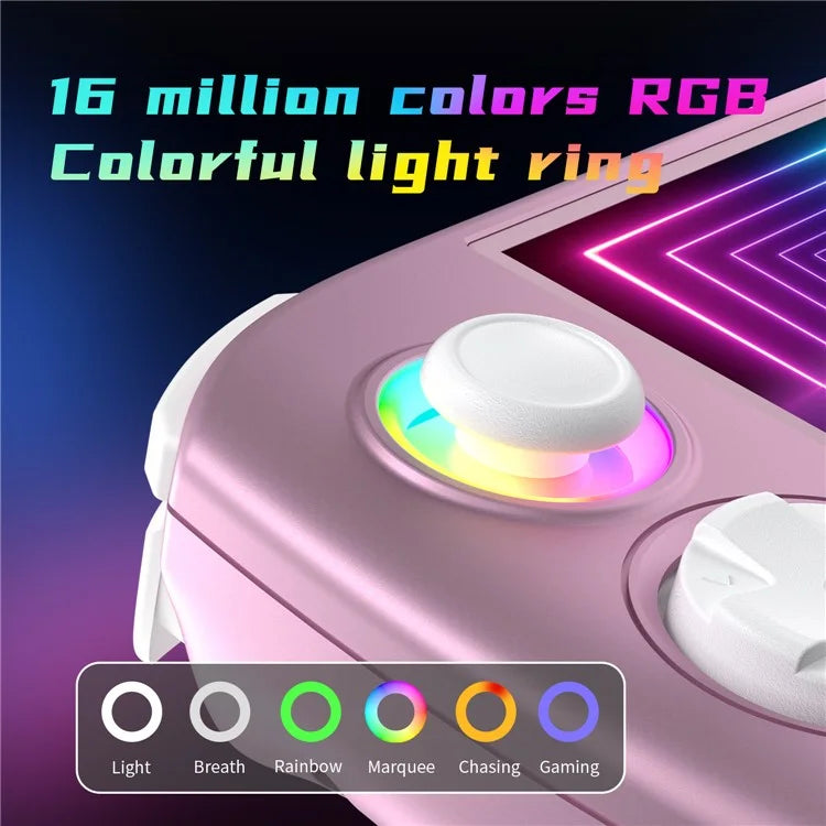 ANBERNIC RG Cube 3.95-inch IPS Screen Handheld Gaming Console Wireless Gamepad, with 256G TF Card