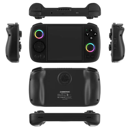 ANBERNIC RG Cube 3.95-inch IPS Screen Portable Handheld Game Console, with 128 TF Card