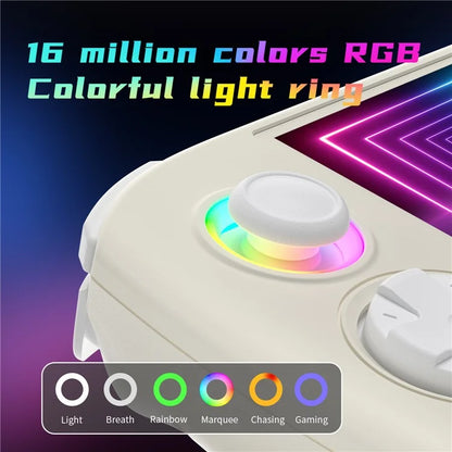 ANBERNIC RG Cube 3.95-inch IPS Screen Portable Handheld Game Console, with 128 TF Card
